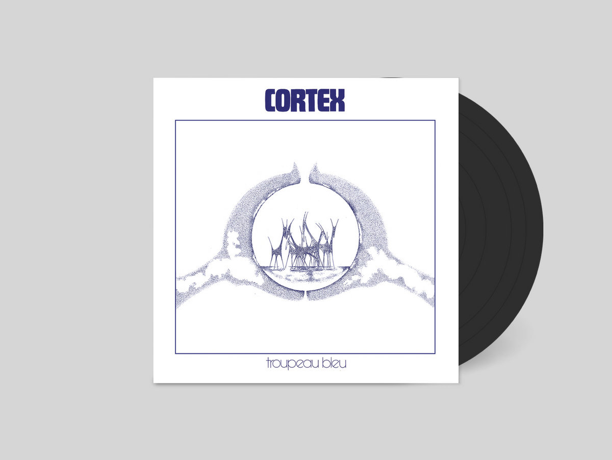 Pochette de l'album Troupeau Bleu par Cortex, sorti en 1975